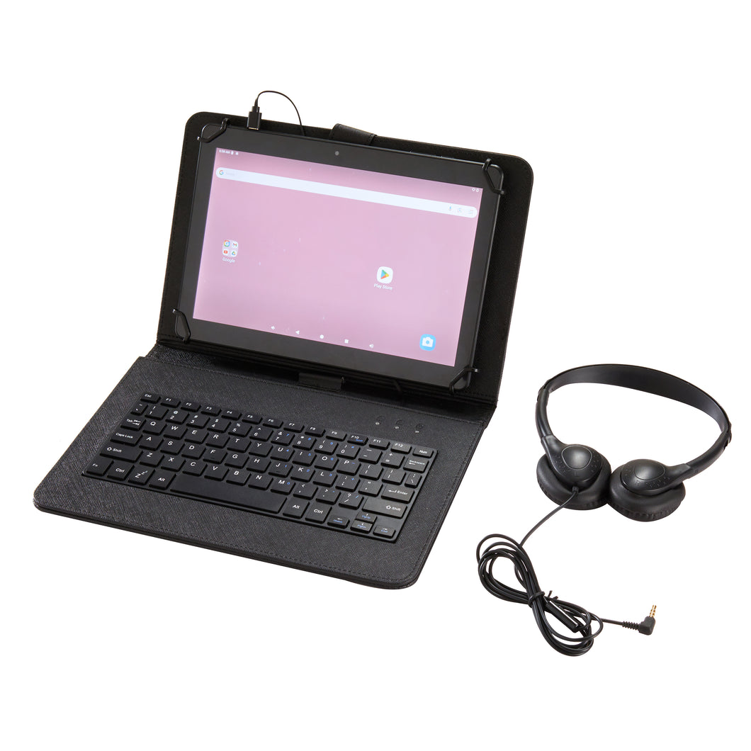 Craig CMP846BUN-BK 10.1 INCH TOUCH SCREEN TABLET with Keyboard , Case and Headphone