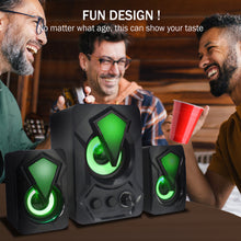 Load image into Gallery viewer, Magnavox MHT773 2.1 Speaker System with Color Light and Bluetooth Wireless Technology
