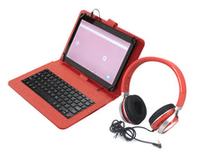 Load image into Gallery viewer, Magnavox MMP848Bun-RD 10.1 Inch Touch Screen Tablet with Keyboard, Case and Headphone
