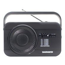 Load image into Gallery viewer, Magnavox MR4181W Portable Weather Band and AM/FM Radio
