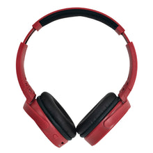 Load image into Gallery viewer, Magnavox MBH542-RD Bluetooth Wireless Foldable Stereo Headphones in Red
