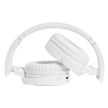 Load image into Gallery viewer, Magnavox MBH542-WH Bluetooth Wireless Foldable Stereo Headphones in White
