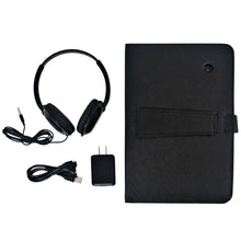 Load image into Gallery viewer, Craig CMP840 BUN-BK-HD Quad Core 10.1 in. Tablet with Keyboard Case and Headphones in Black
