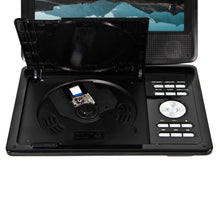 Load image into Gallery viewer, Magnavox MTFT713-BK Portable 9 Inch TFT Swivel Screen DVD/CD Player in Black
