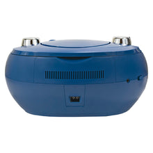 Load image into Gallery viewer, Magnavox MD6949-BL Portable CD Boombox with AM/FM Radio and Bluetooth in Blue
