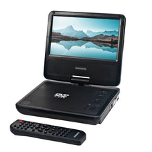 Load image into Gallery viewer, Magnavox MTFT716N-BK Portable 7 Inch TFT Swivel Screen DVD/CD Player in Black
