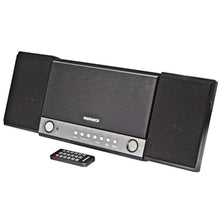 Load image into Gallery viewer, Magnavox MM444BT 3-Piece CD Shelf System with FM Radio and Bluetooth in Grey
