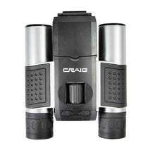 Load image into Gallery viewer, Craig CAC378 Binoculars with Digital Camera &amp; 1.5&quot; LCD Display in Black and Silver
