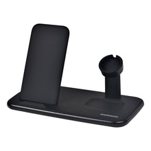 Load image into Gallery viewer, Magnavox MCH3383C Wireless 3 in 1 Charging Station in Black
