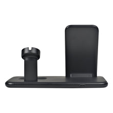 Load image into Gallery viewer, Magnavox MCH3383C Wireless 3 in 1 Charging Station in Black
