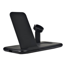 Load image into Gallery viewer, Magnavox MCH3383C Wireless 3 in 1 Charging Station in Black
